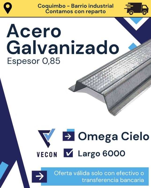 Acero Galvanizado - OMEGA CIELO
